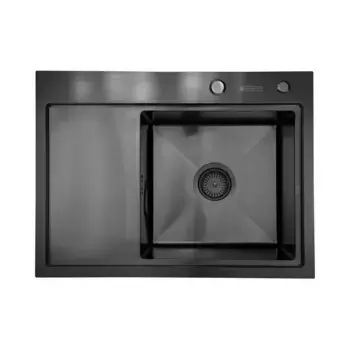 Кухонная мойка Smartech 650х480х225 L Black