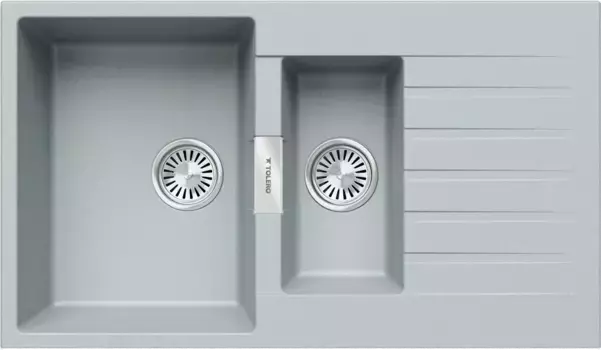 Кухонная мойка Tolero Loft TL-860 Платина