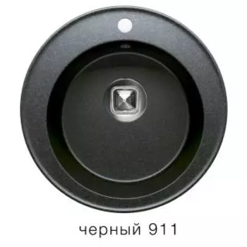 Кухонная мойка Tolero R-108 черный (911)