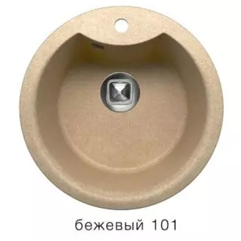 Кухонная мойка Tolero R-108Е бежевый (101)