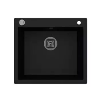 Кухонная мойка Tolero R-111 черный (911)