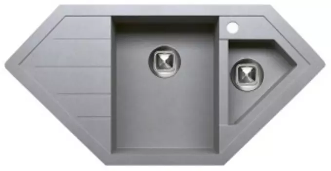 Кухонная мойка Tolero R-114 серый (701)