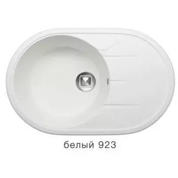 Кухонная мойка Tolero R-116 белый (923)