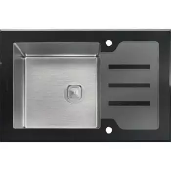 Кухонная мойка Tolero TG-660 Чёрная