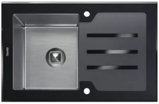 Кухонная мойка Tolero TG-780 черный