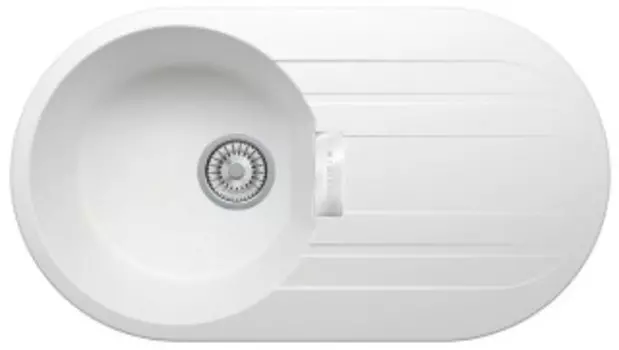 Кухонная мойка Tolero TL-780 белый (923)