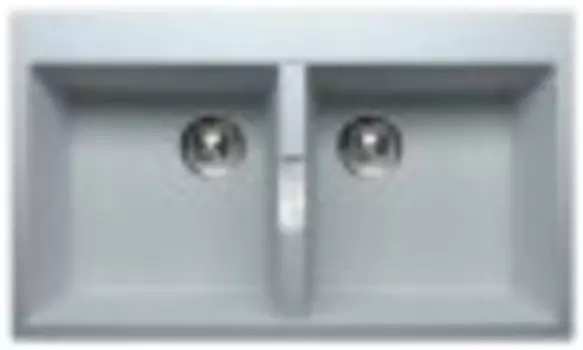 Кухонная мойка Tolero TL-862 Серый металлик (001)