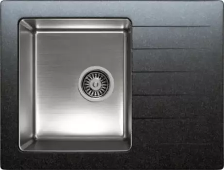 Кухонная мойка Tolero TTS-660 Черный (911)