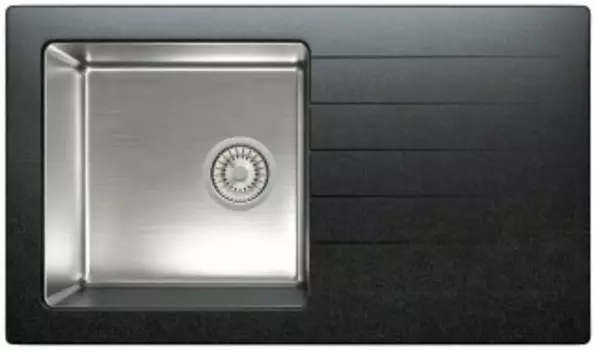 Кухонная мойка Tolero Twist TTS-860 Черный (911)