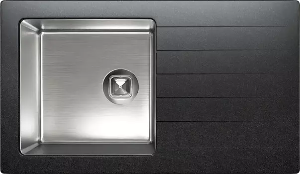 Кухонная мойка Tolero Twist TTS-860 Уголь