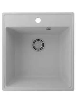 Кухонная мойка Ulgran Quartz Forte 460-04 платина