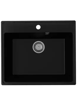 Кухонная мойка Ulgran Quartz Forte 580-07 уголь