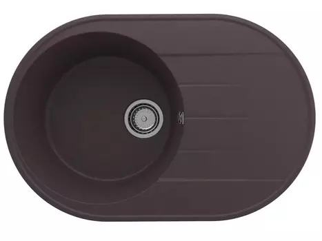 Кухонная мойка Ulgran Quartz Nora 750-06 трюфель