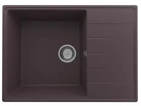 Кухонная мойка Ulgran Quartz Prima 700-06 трюфель