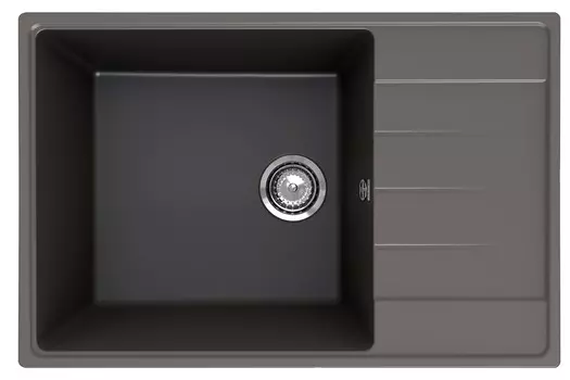 Кухонная мойка Ulgran Quartz Prima 760-09 асфальт