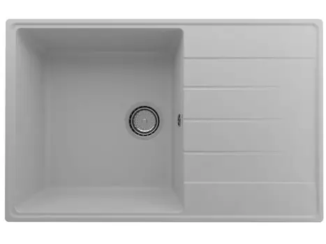 Кухонная мойка Ulgran Quartz Prima 780-04 платина