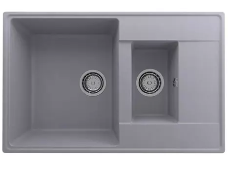 Кухонная мойка Ulgran Quartz Prima 780 15 K-05 бетон