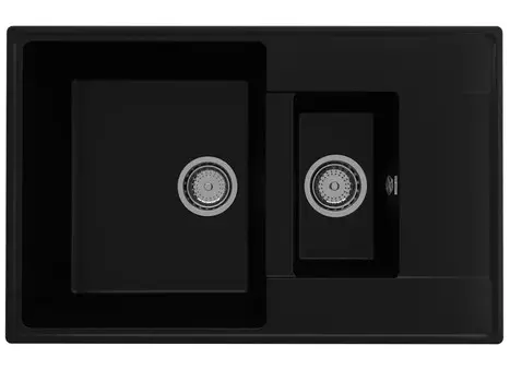 Кухонная мойка Ulgran Quartz Prima 780 1,5 K-07 уголь