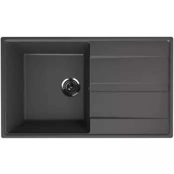 Кухонная мойка Ulgran Quartz Prima 850-09 мокрый асфальт