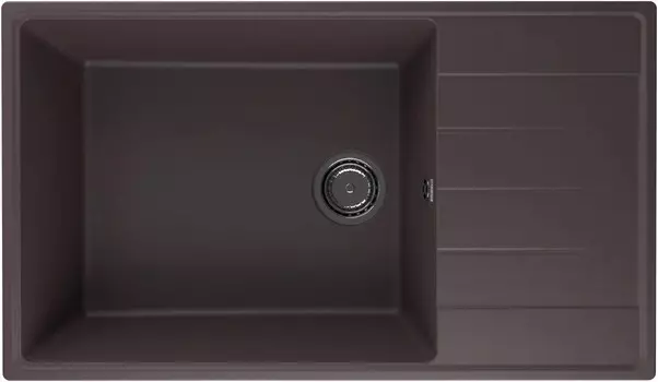 Кухонная мойка Ulgran Quartz Prima 860-06 трюфель