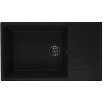 Кухонная мойка Ulgran Quartz Prima 860-07 уголь