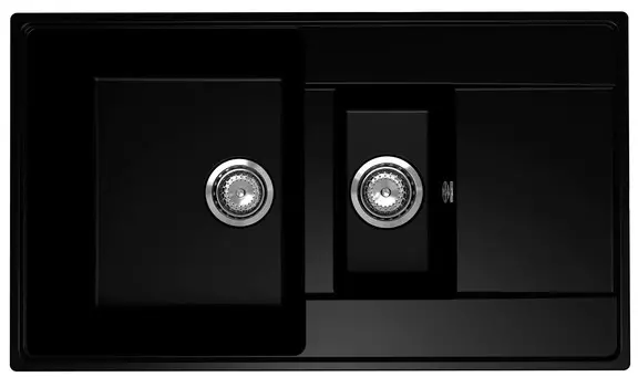 Кухонная мойка Ulgran Quartz Prima 860 1,5K-07 уголь