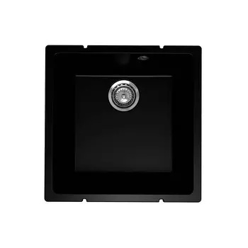 Кухонная мойка Ulgran Quartz Under 400-07 уголь