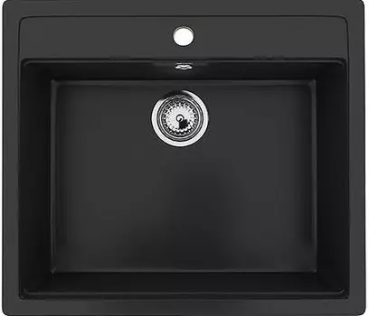 Кухонная мойка Ulgran U-104-344 ультра-черный
