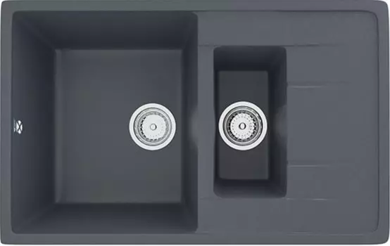 Кухонная мойка Ulgran U-205-343 антрацит
