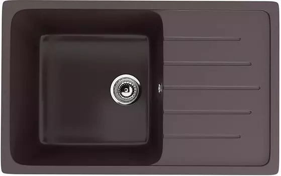 Кухонная мойка Ulgran U-400-345 шоколад (345)