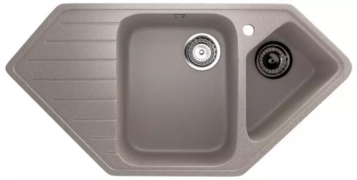 Кухонная мойка Ulgran U-409-302 песочный (302)