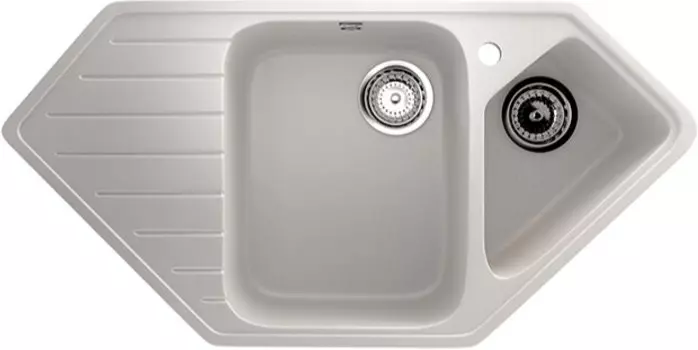 Кухонная мойка Ulgran U-409-331 белый (331)