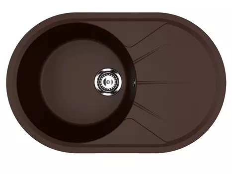 Кухонная мойка Ulgran U-503-345 шоколад