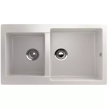 Кухонная мойка Ulgran U-505-341 ультра- белый (341)