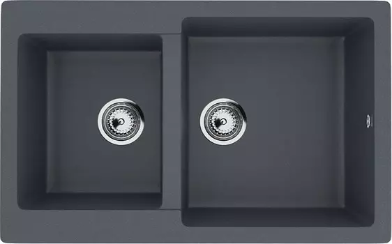 Кухонная мойка Ulgran U-505-343 антрацит
