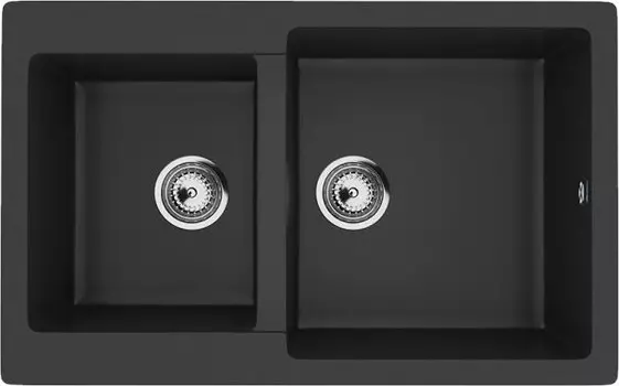 Кухонная мойка Ulgran U-505-344 ультра-черный (344)