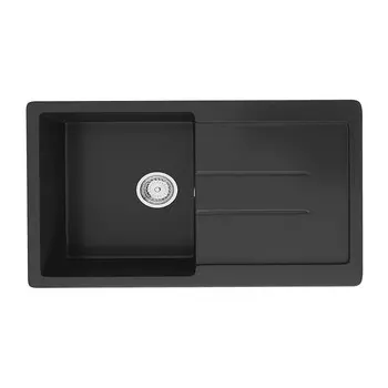 Кухонная мойка Ulgran U-507-344 ультра-черный