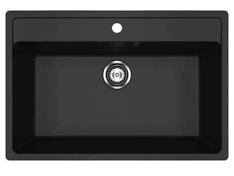 Кухонная мойка Ulgran U-600-344 ультра-черный