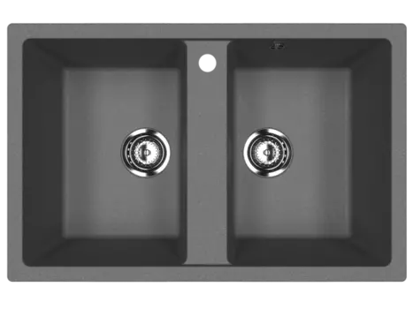 Кухонная мойка Ulgran U-608-343 антрацит