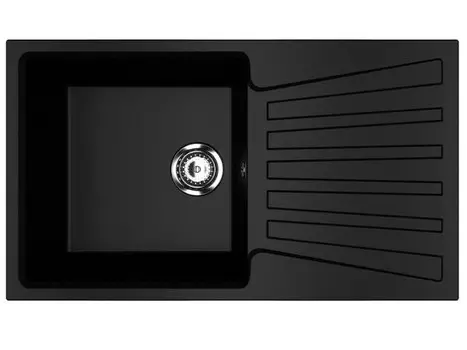 Кухонная мойка Ulgran U-703-344 ультра-черный