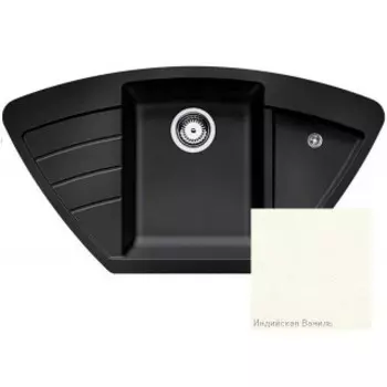 Кухонная мойка Zigmund & Shtain ECKIG 900 индийская ваниль