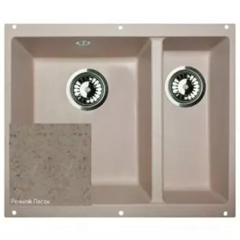 Кухонная мойка Zigmund & Shtain INTEGRA 500.2 речной песок
