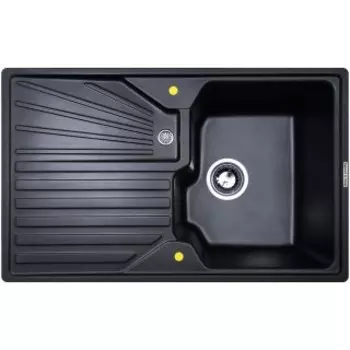 Кухонная мойка Zigmund & Shtain KASKADE 800 черный базальт