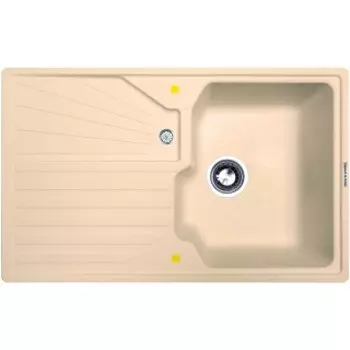 Кухонная мойка Zigmund & Shtain KASKADE 800 топленое молоко