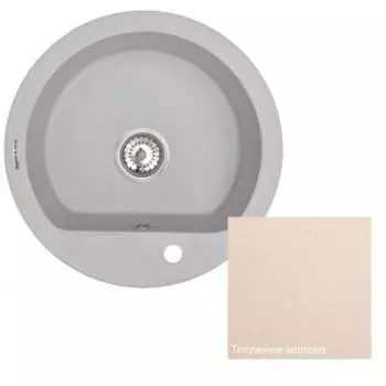 Кухонная мойка Zigmund & Shtain KREIS 505 F топленое молоко