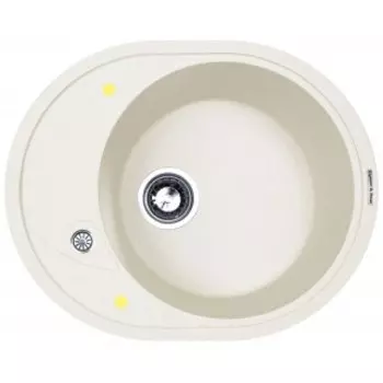 Кухонная мойка Zigmund & Shtain KREIS OV 575 индийская ваниль