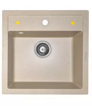 Кухонная мойка Zigmund & Shtain PLATZ 515 Бежевый