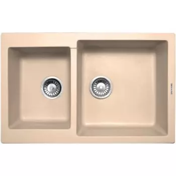 Кухонная мойка Zigmund & Shtain Rechteck 400.275 топленое молоко