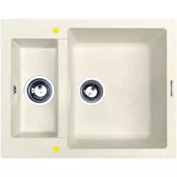 Кухонная мойка Zigmund & Shtain RECHTECK 600.2 каменная соль