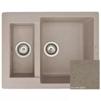 Кухонная мойка Zigmund & Shtain RECHTECK 600.2 осенняя трава